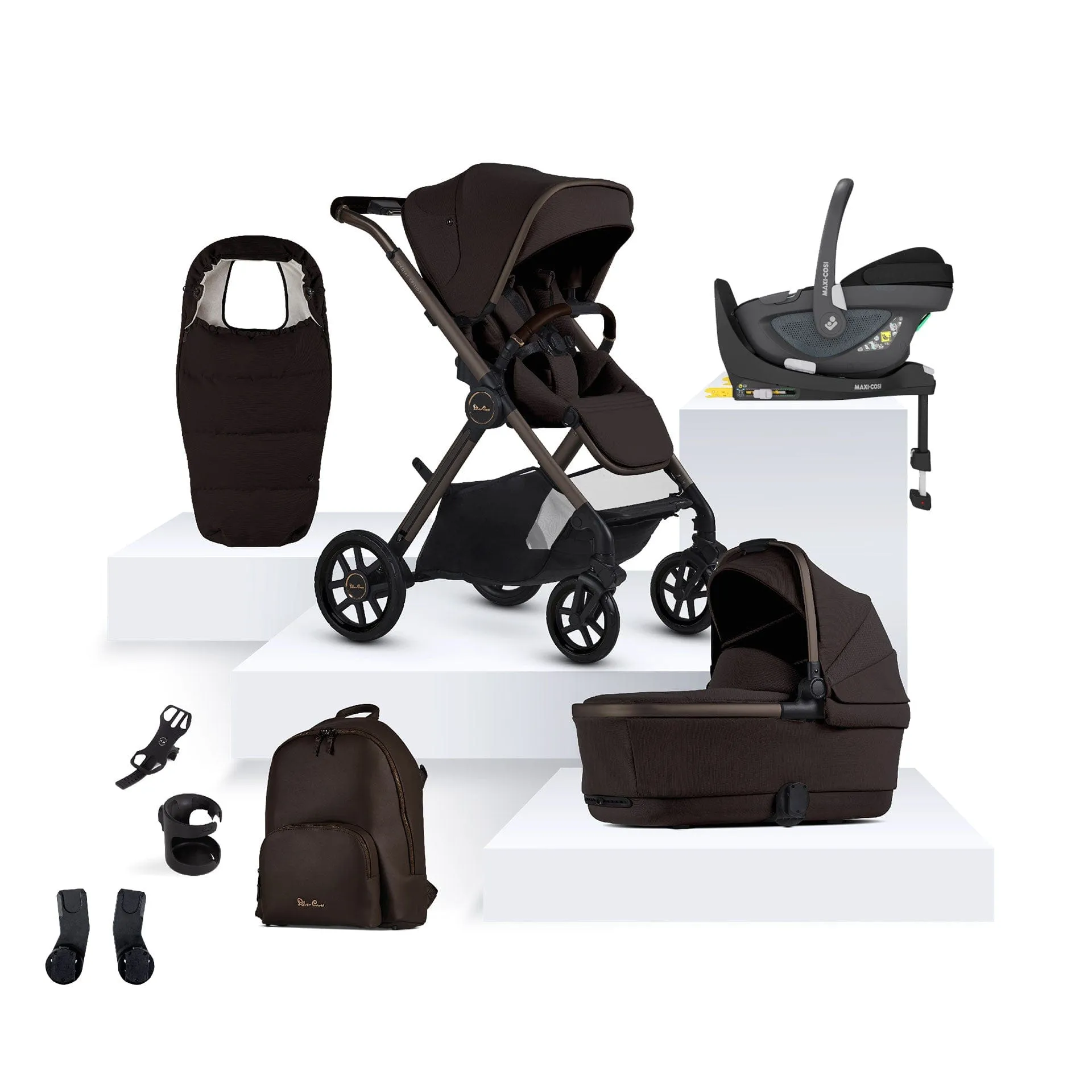 Silver Cross Reef 2 Special Edition Maxi-Cosi Travel System - Ganache
