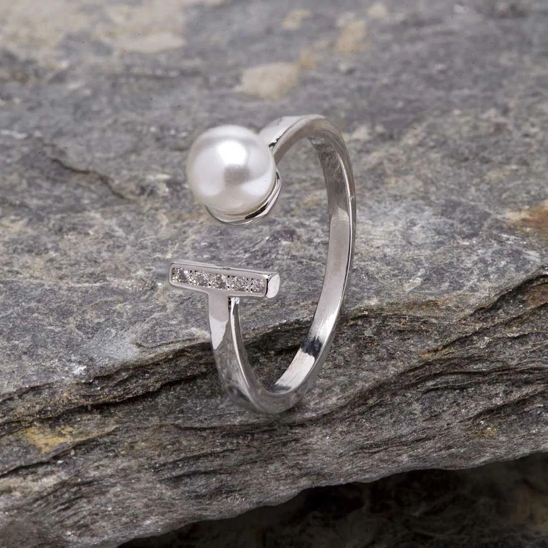 Silver Oliver Ring