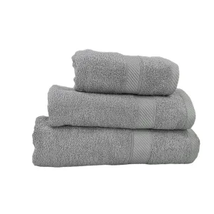 Simon Baker Hotel Collection Towels Grey 450GSM