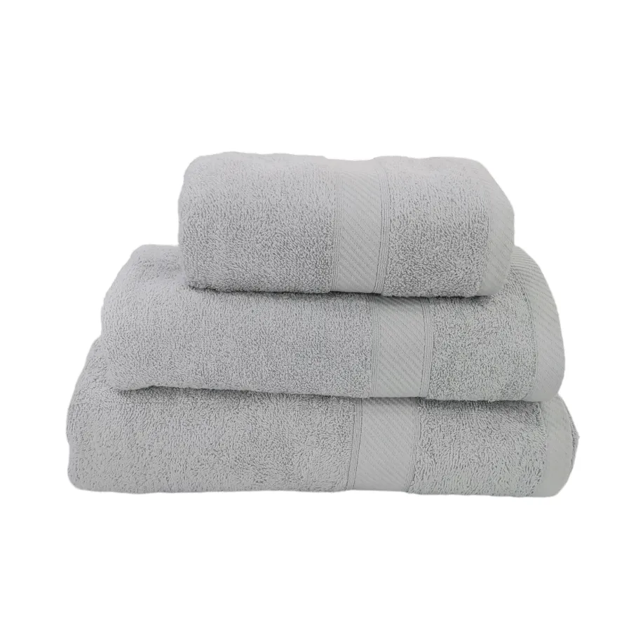 Simon Baker Hotel Collection Towels Grey 450GSM