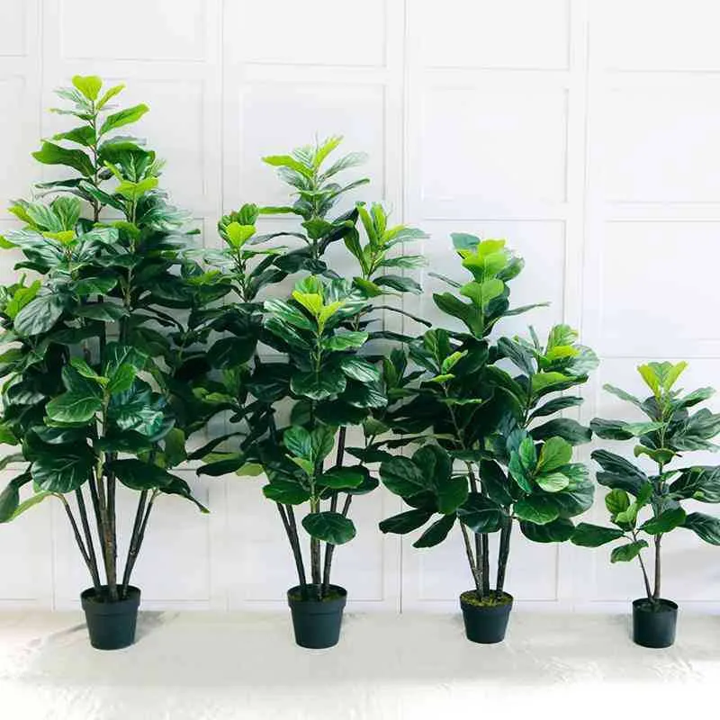 Simulation Plant Qin Yerong Living Room Decoration With Different Green Plants Potted Plants