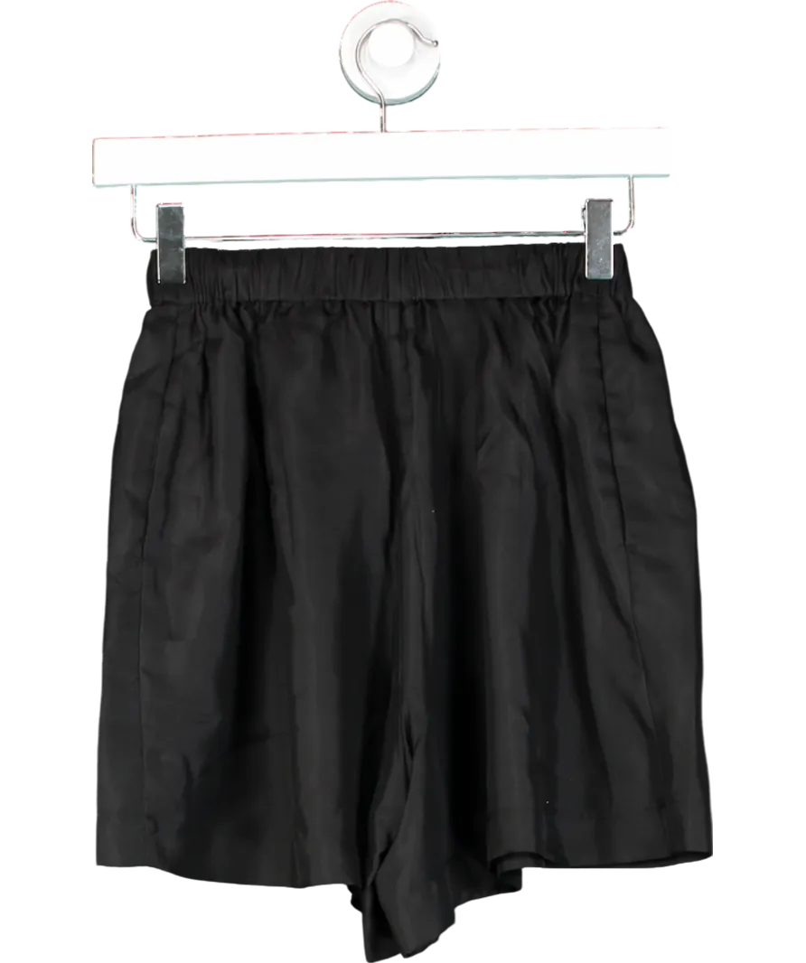 Sinead Keary Black "the Laura" - Silk Shorts UK 8