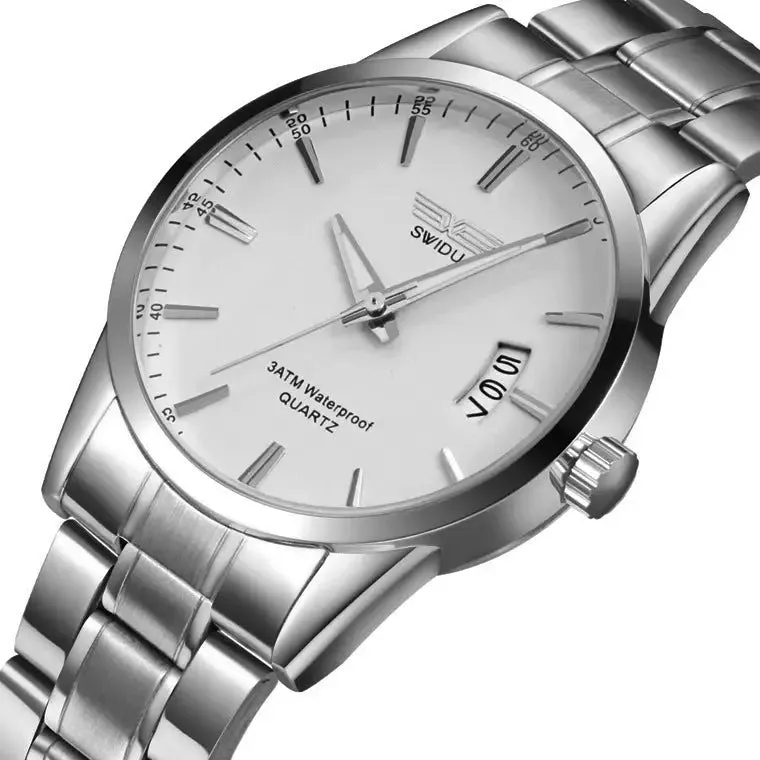 Single Day Watches for Men: 40.5mm Dial, Slim 10mm Thickness