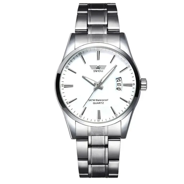 Single Day Watches for Men: 40.5mm Dial, Slim 10mm Thickness