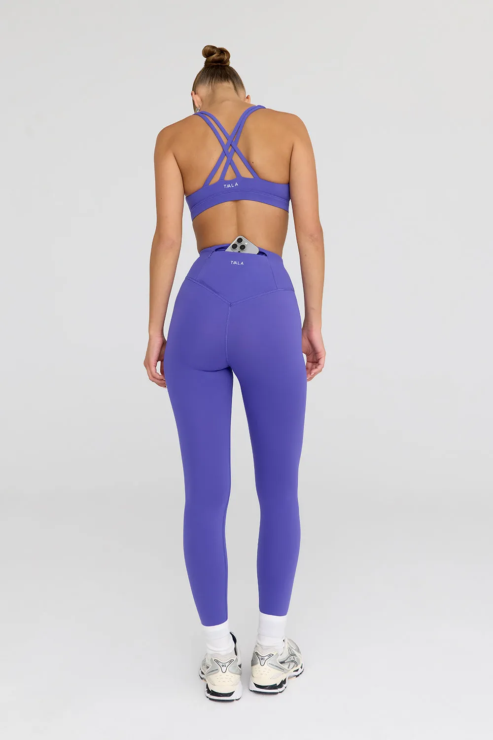 SKINLUXE HIGH WAISTED LEGGING - GRAPE