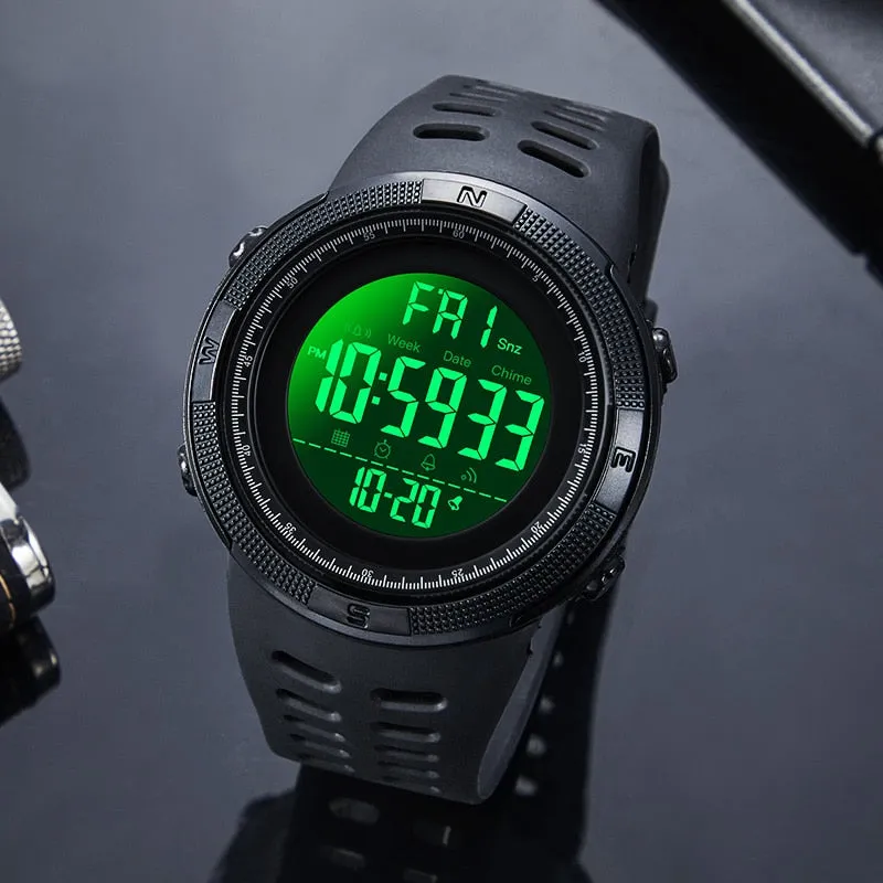 SKMEI Men's Outdoor Sport Watch - 5Bar Waterproof"