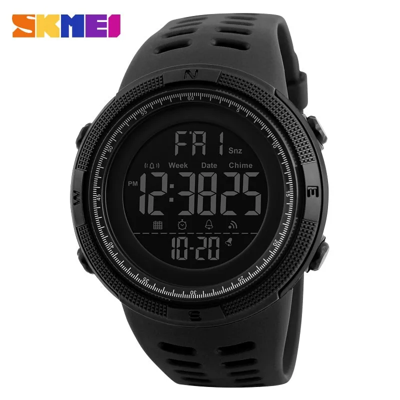 SKMEI Men's Outdoor Sport Watch - 5Bar Waterproof"