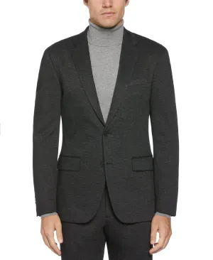 Slim Fit Two Tone Smart Knit Suit Jacket