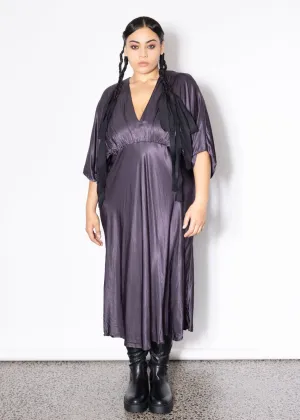 Slinky Dress - Aubergine