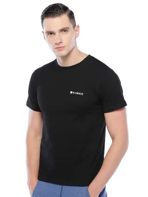 SMALL LOGO CLASSIC T-SHIRT, BLACK (UNISEX)