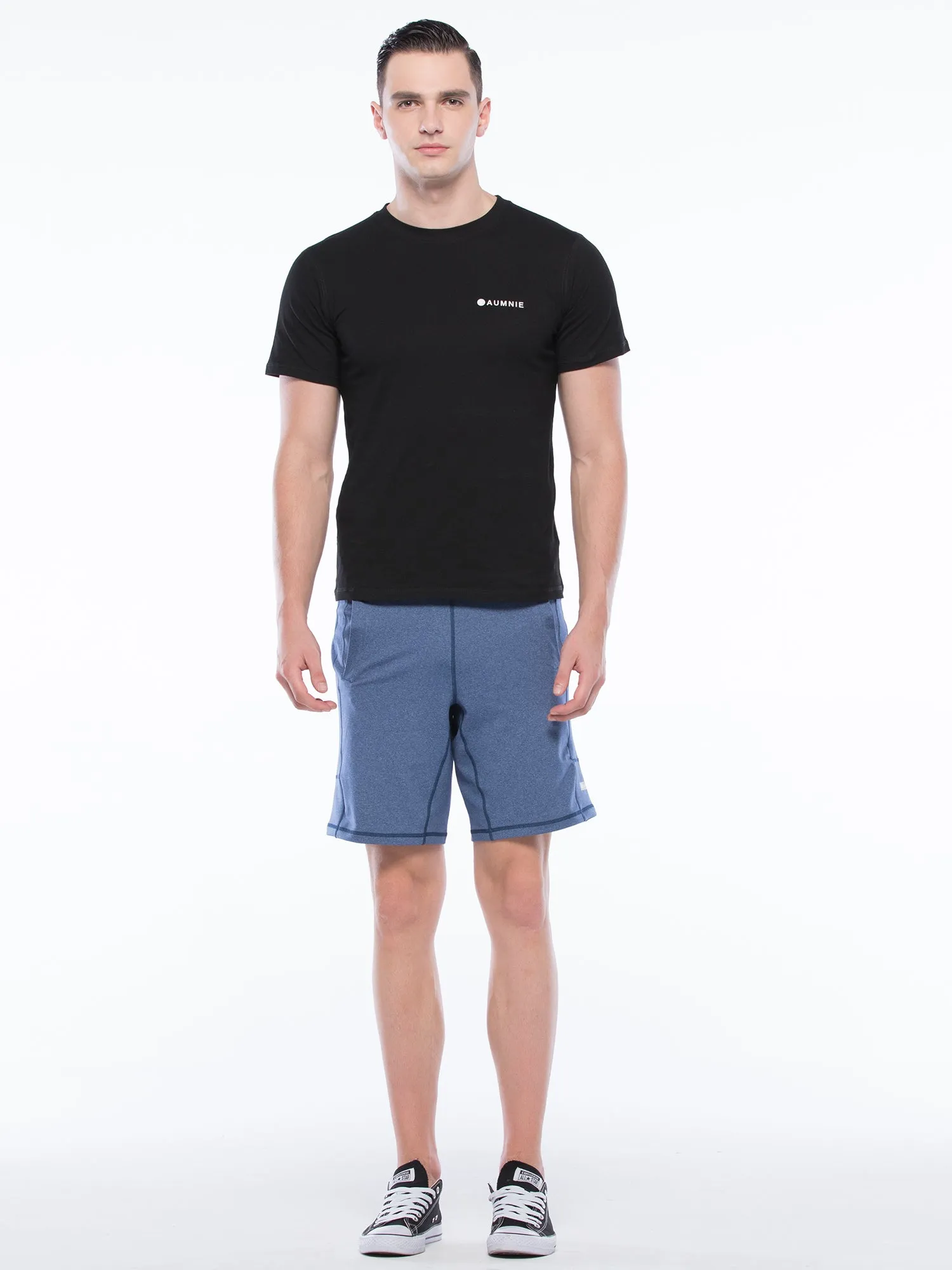 SMALL LOGO CLASSIC T-SHIRT, BLACK (UNISEX)