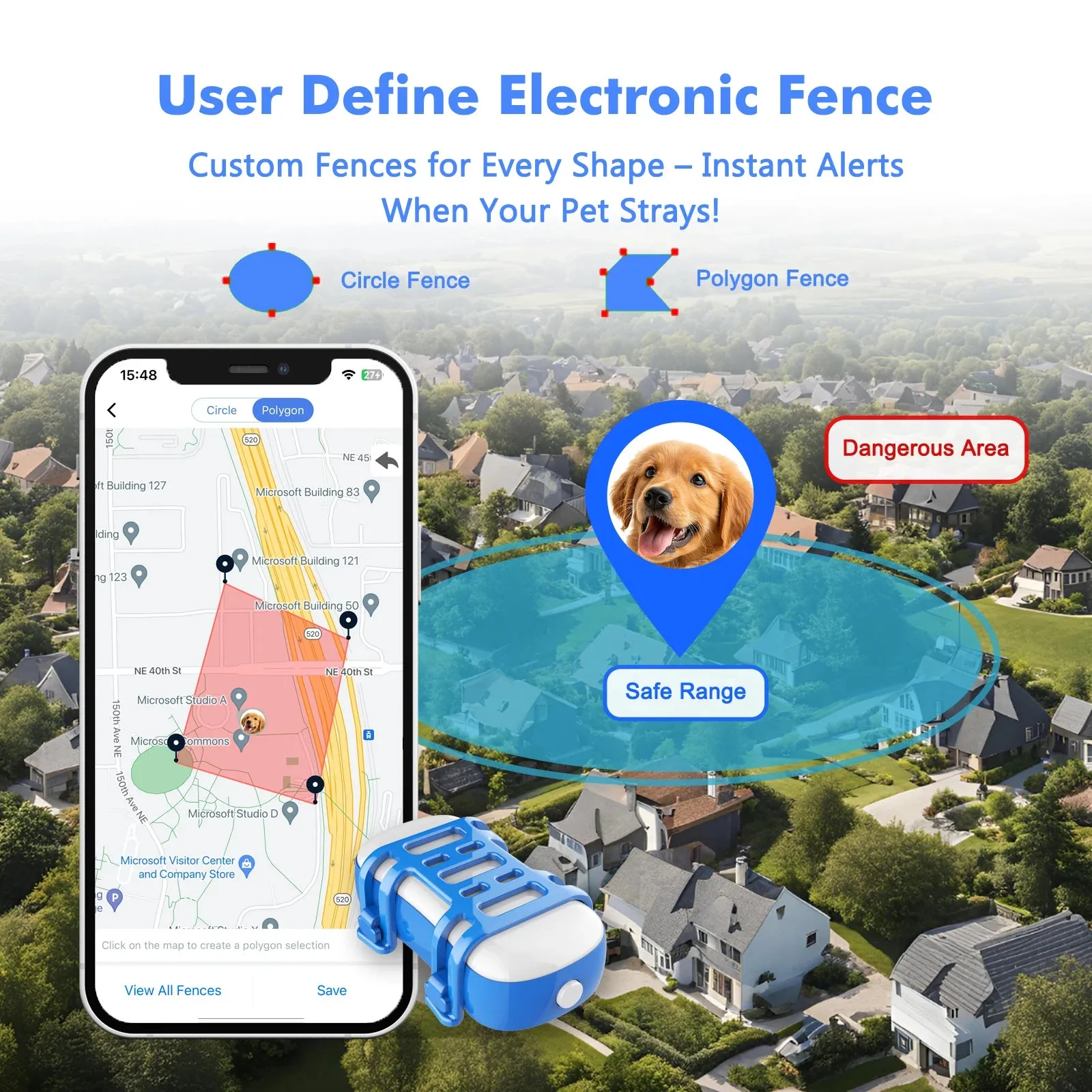 Smart Pet Tracker with GPS