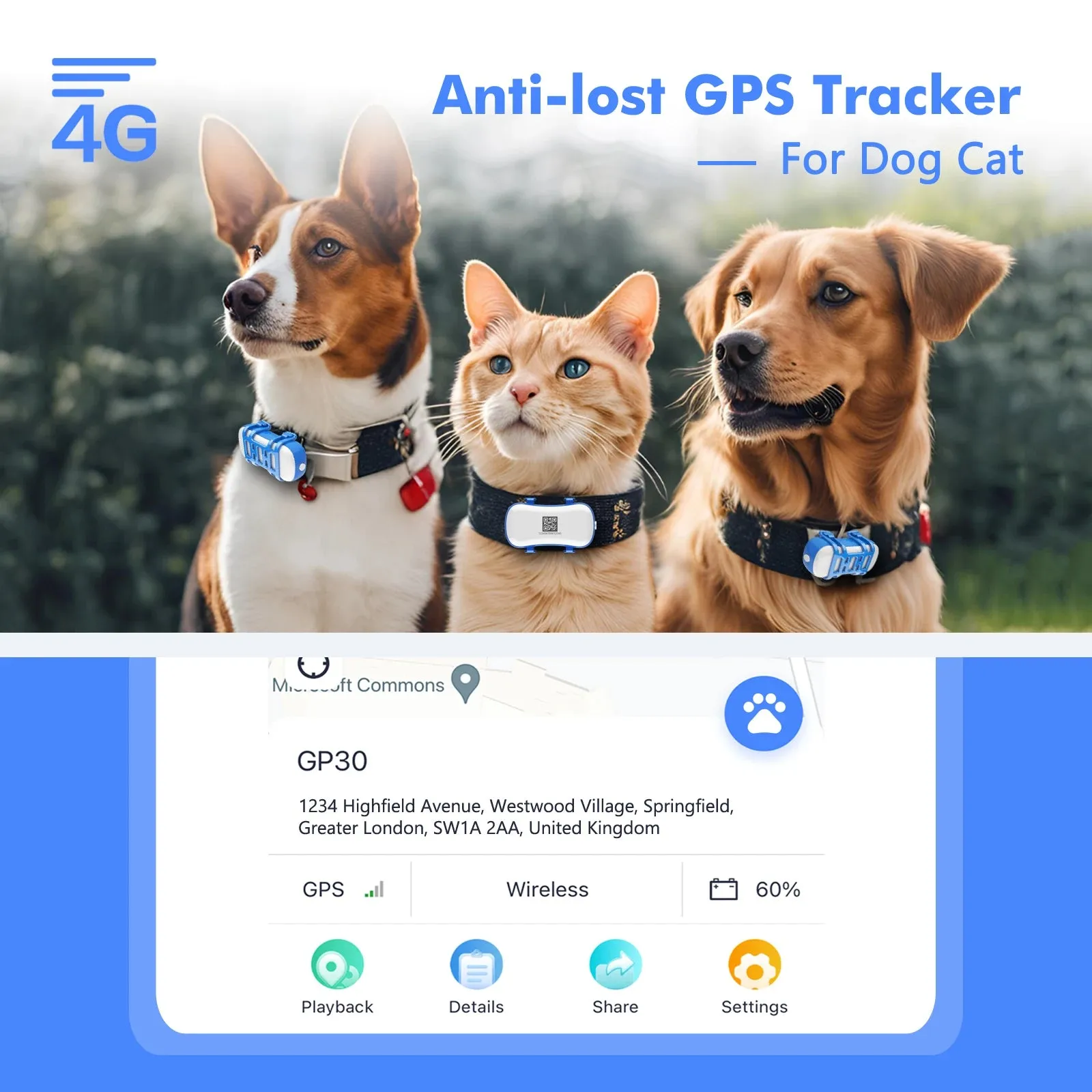Smart Pet Tracker with GPS