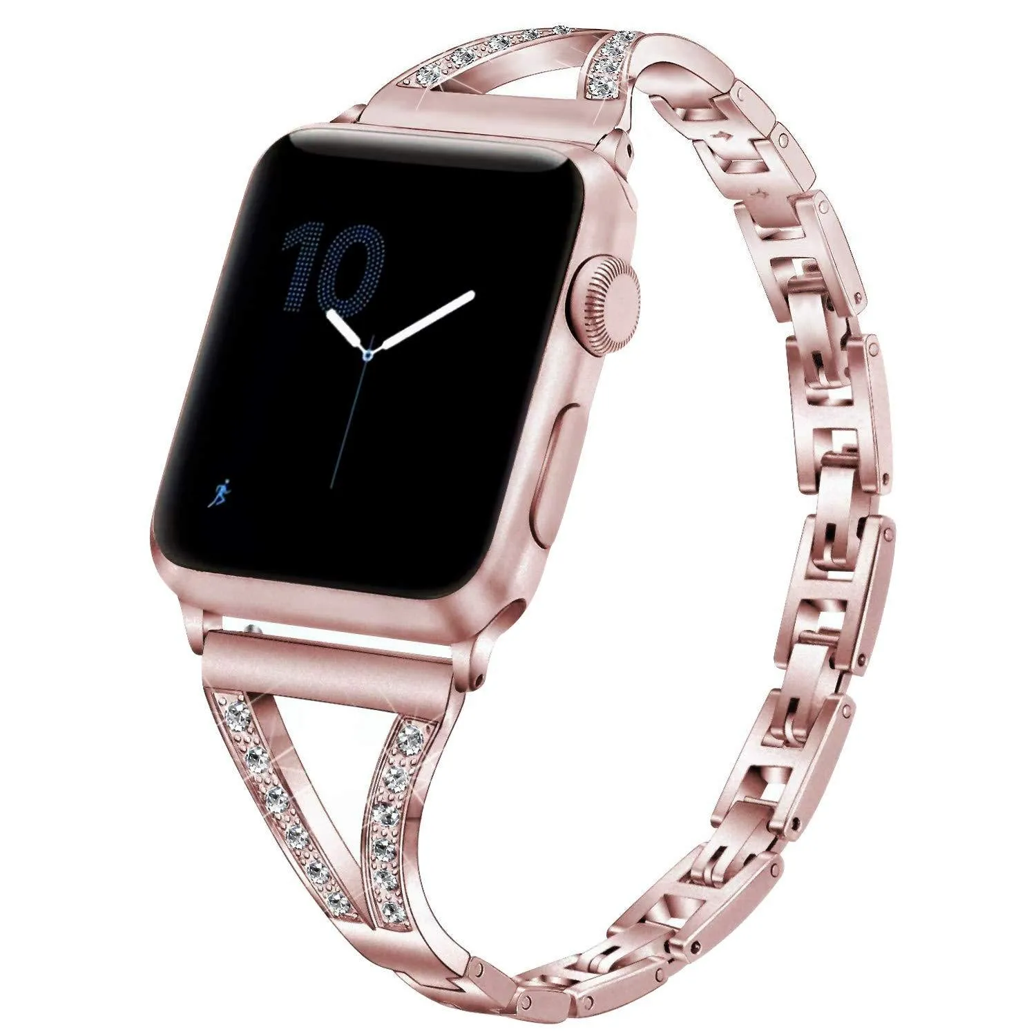 Smart Watch Herringbone Diamond Watch With X
