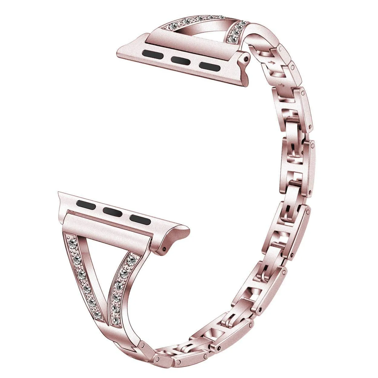 Smart Watch Herringbone Diamond Watch With X
