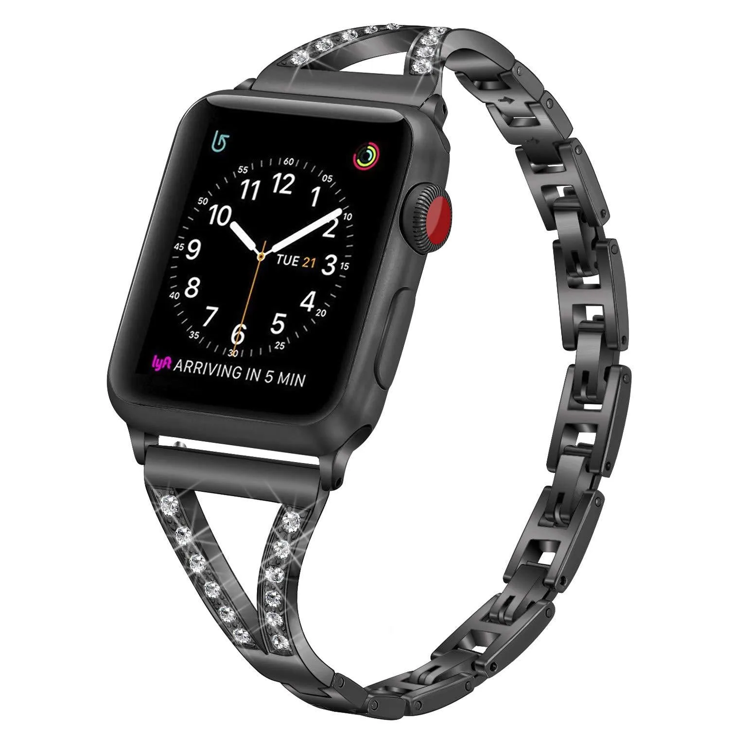 Smart Watch Herringbone Diamond Watch With X