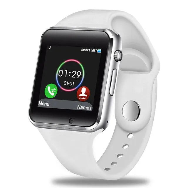 Smart Watch Men Support SIM TF Card Bluetooth Call  Pedometer Sport Waterproof Smartwatch For Android IOS relogio masculino