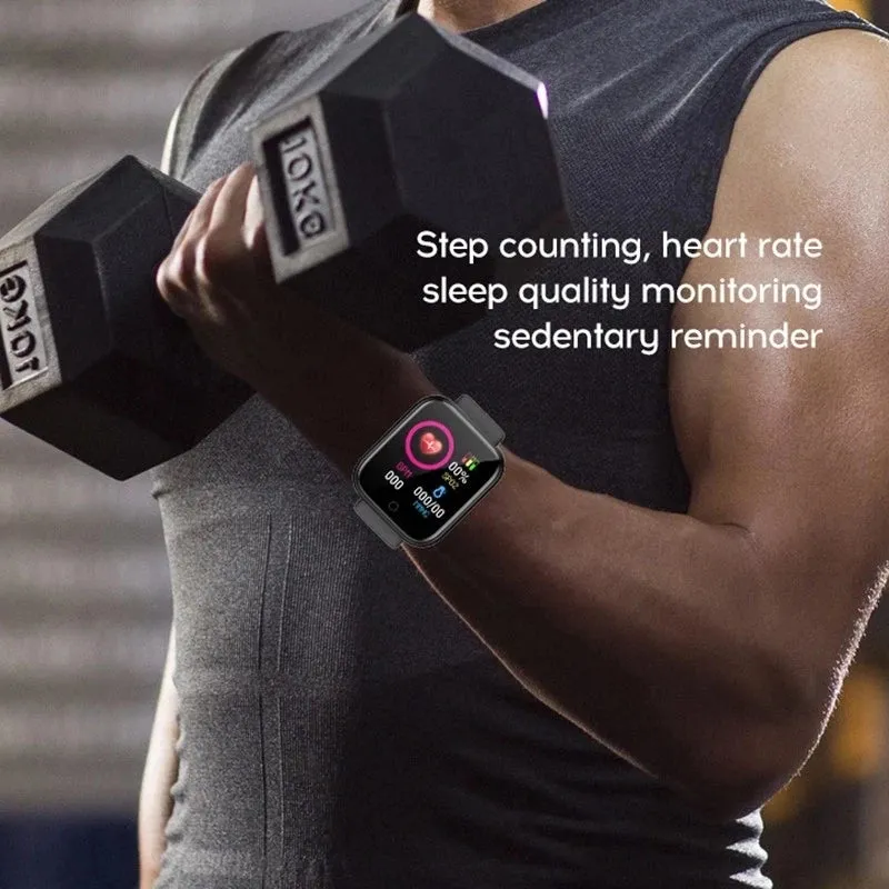 Smart Watch Men Women Fitness Tracker Blood Pressure Smartwatches Heart Rate Monitor Bluetooth-Compatible Digital Wristwatch