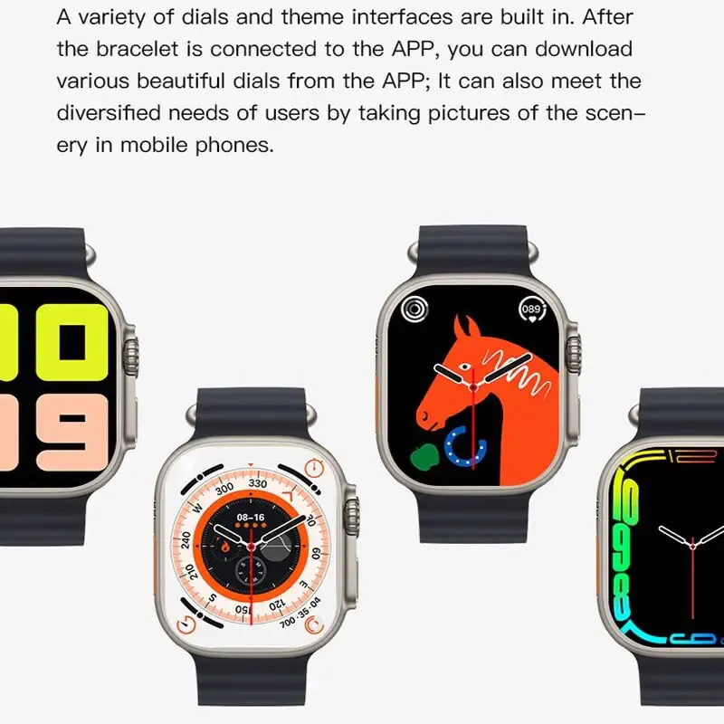 Smart Watch Ultra T800 Series 8 Bluetooth