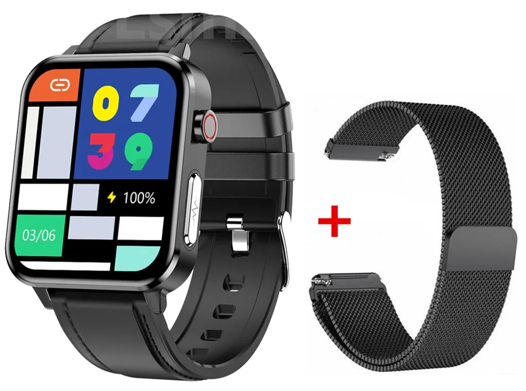 Smart Watch With Body Temperature  Monitor Smartwatch  Sport Watch