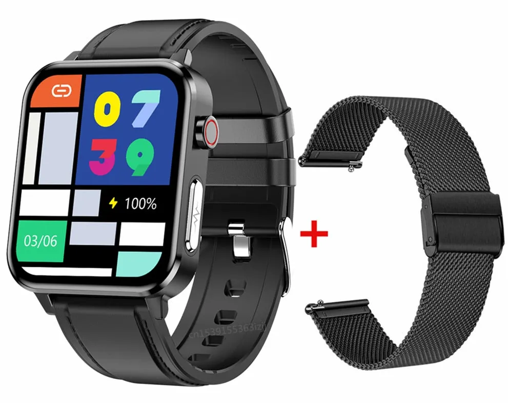 Smart Watch With Body Temperature  Monitor Smartwatch  Sport Watch