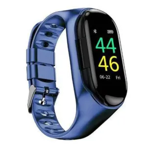 Smart Watch With Wireless Bluetooth Earbuds