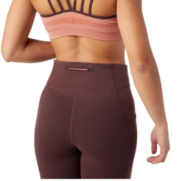Smartwool Women's Merino Sport Training Short in “Woodsmoke”