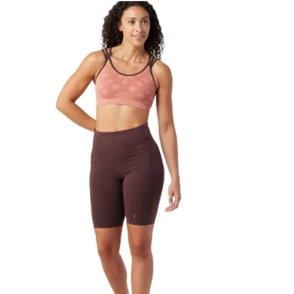 Smartwool Women's Merino Sport Training Short in “Woodsmoke”