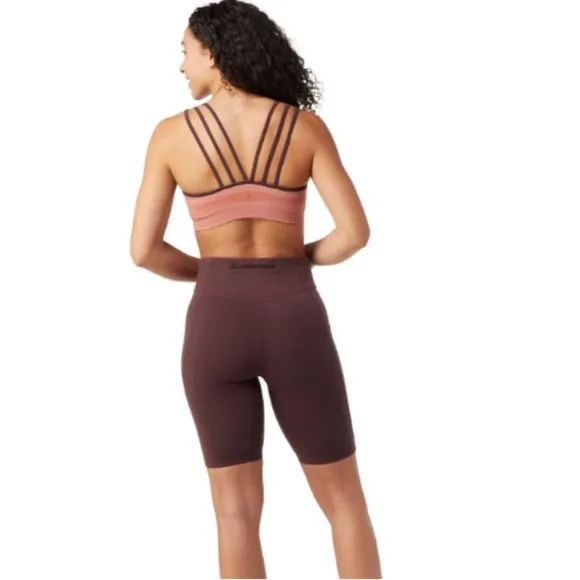 Smartwool Women's Merino Sport Training Short in “Woodsmoke”