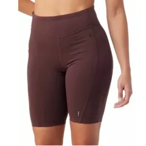 Smartwool Women's Merino Sport Training Short in “Woodsmoke”