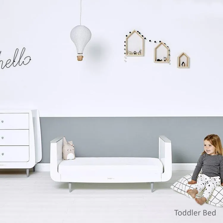 SnuzKot Skandi Cot Bed – Grey