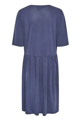 Soaked In Luxury Cordelia Dress in Mustard