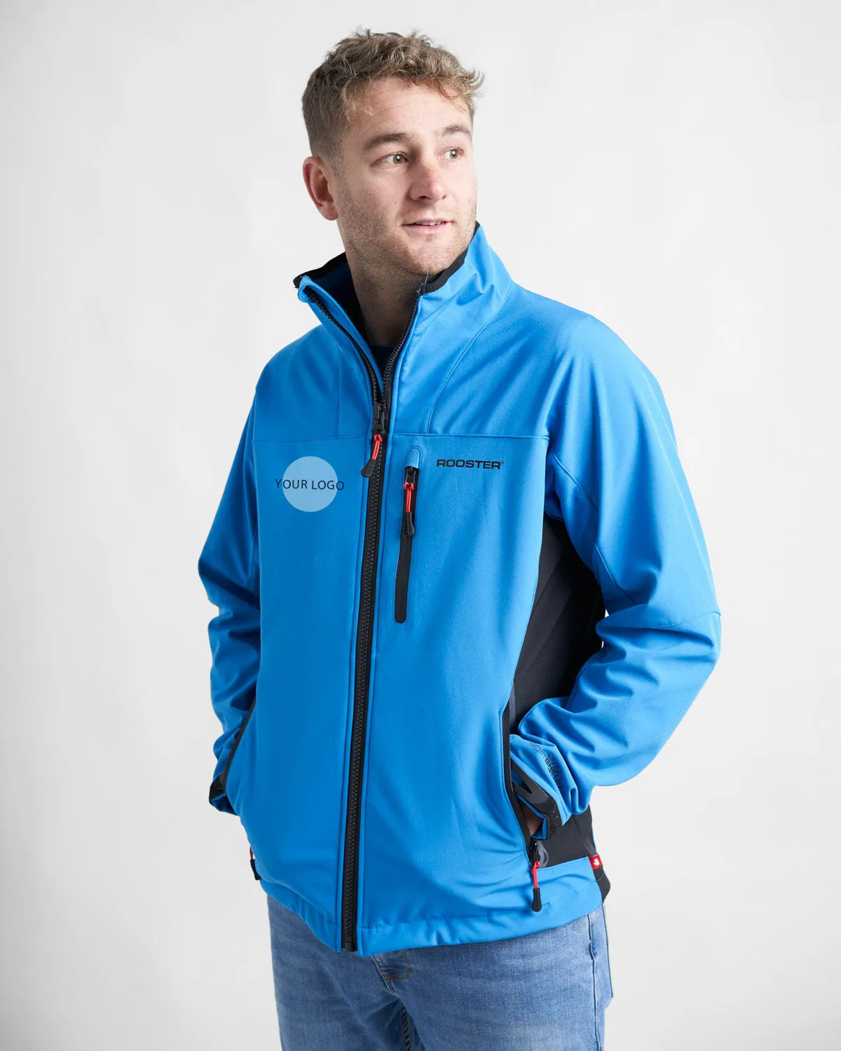 Soft Shell Jacket (Without Hood)  Custom Printed
