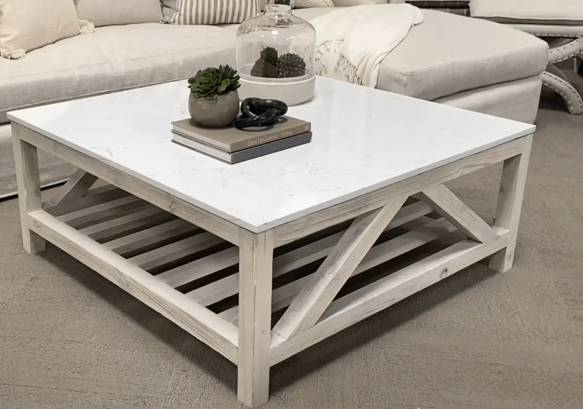 Solana Beach Collection - Square Coffee Table