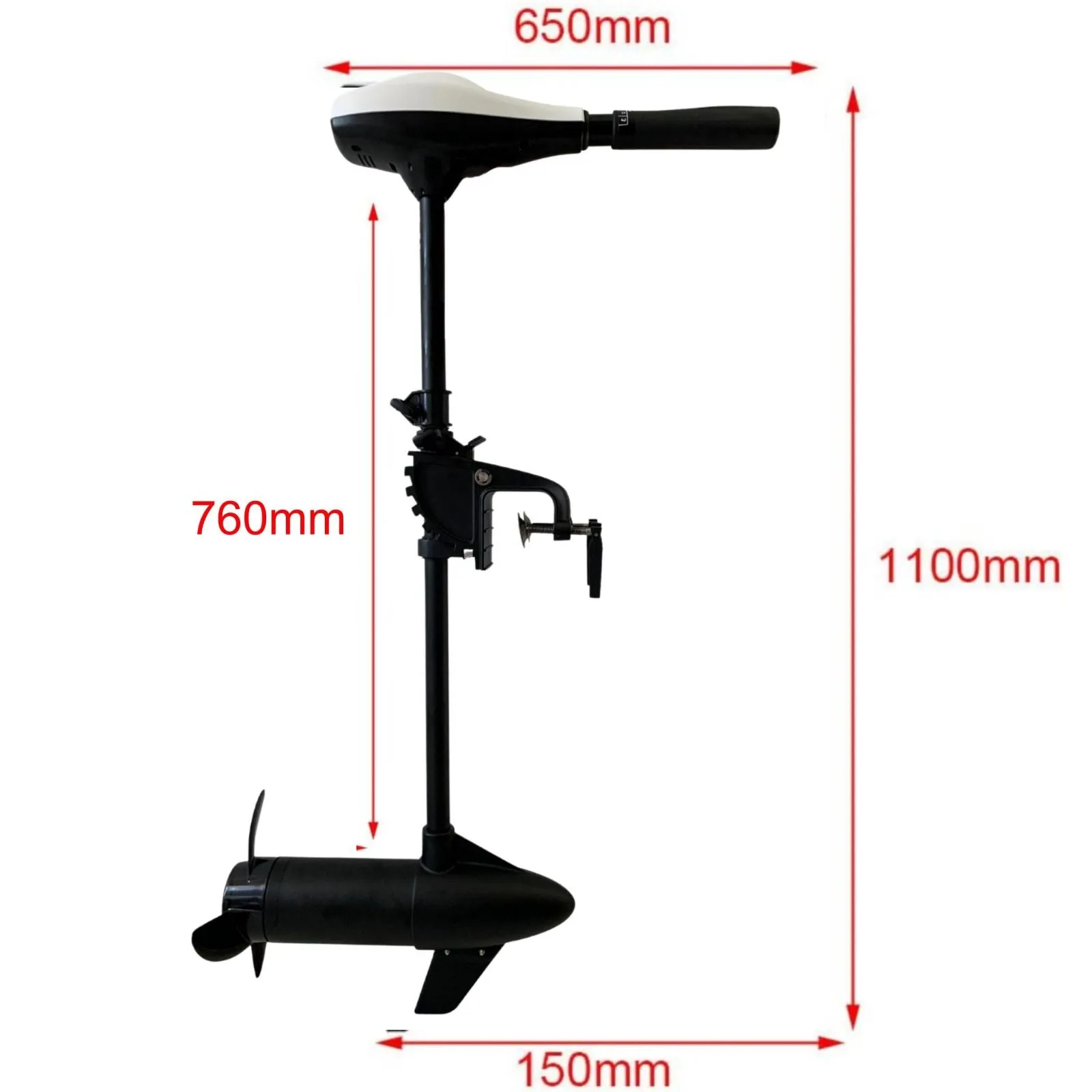 Solar Marine Inflatable Boat   40LBS/ 66LBS/ 86LBS Electric Trolling Motor   Motor Mount 3in1 Set