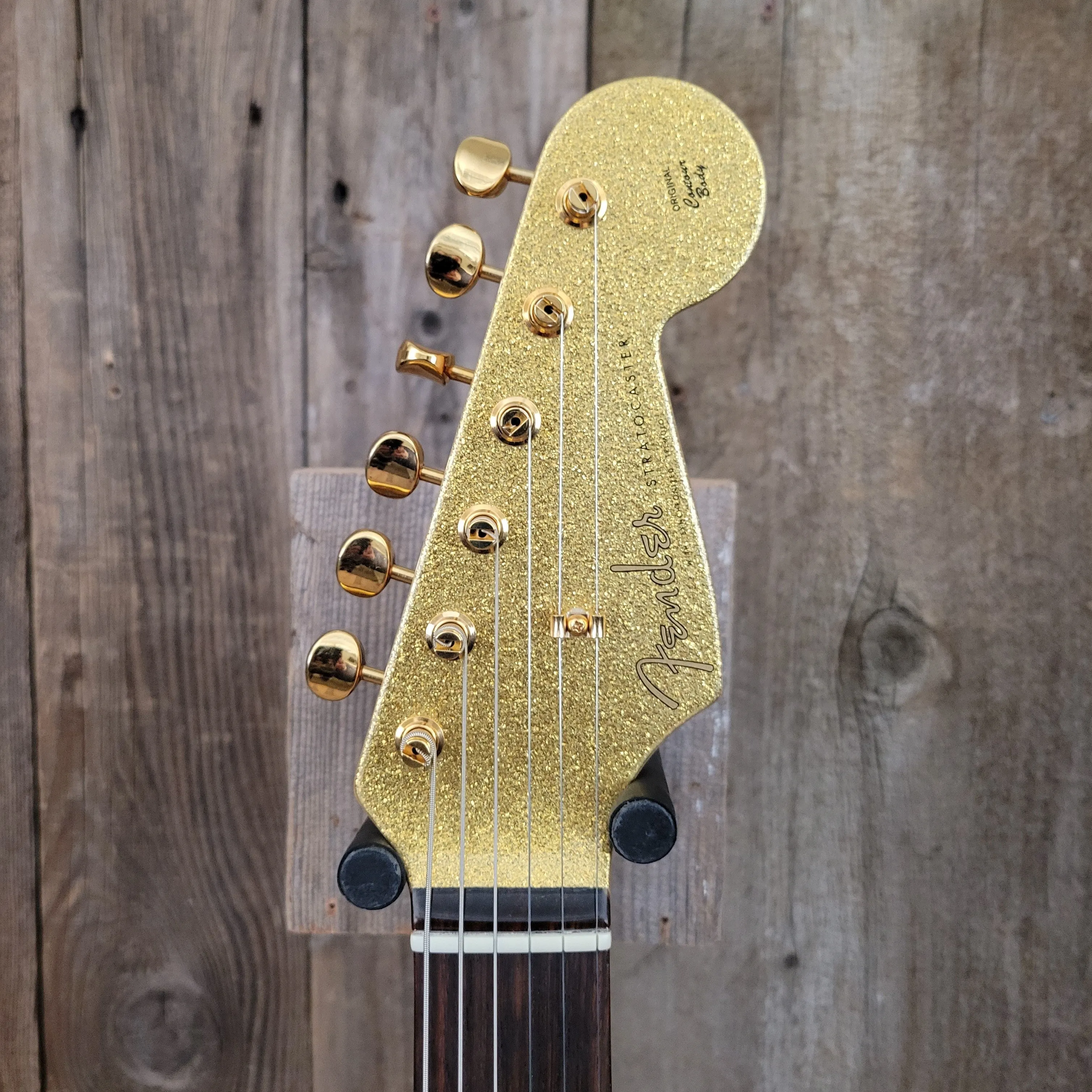 SOLD - Fender Stratocaster 1962 Custom Shop Gold Sparkle 1993
