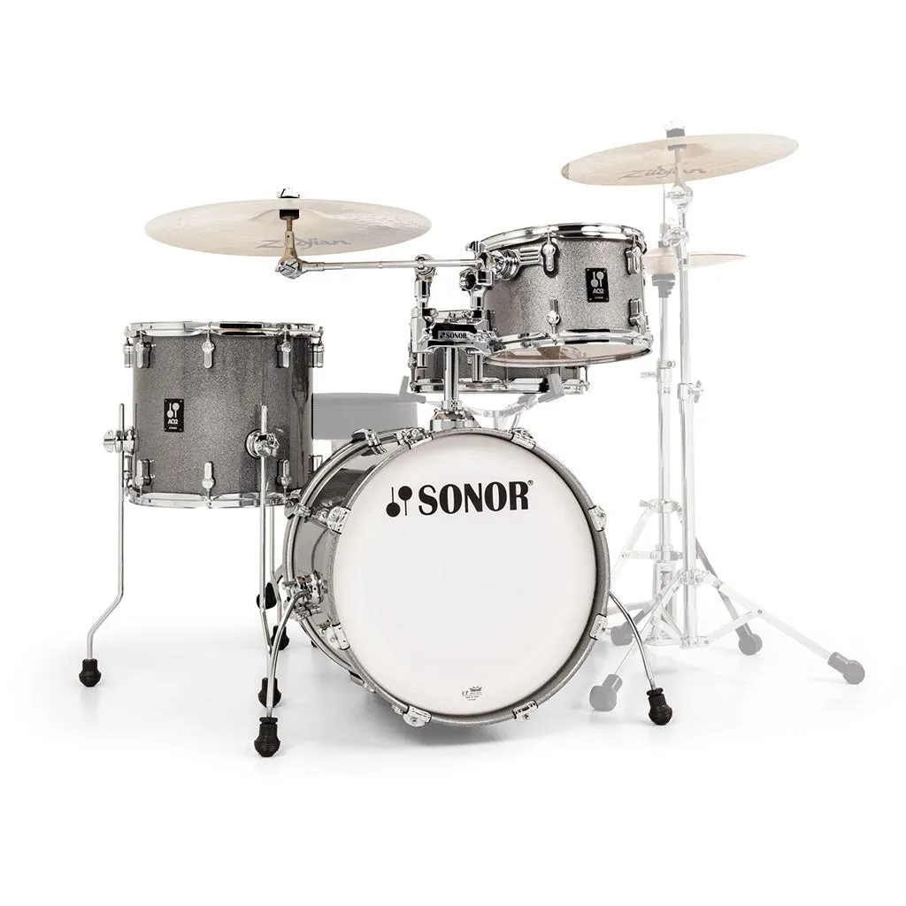Sonor AQ2 Series Bop 4-Piece Shell Pack - Titanium Quartz