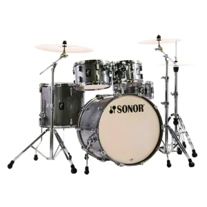 Sonor AQ2 Series Stage 5-Piece Shell Pack with 4000 series Hardware - Titanium Quartz