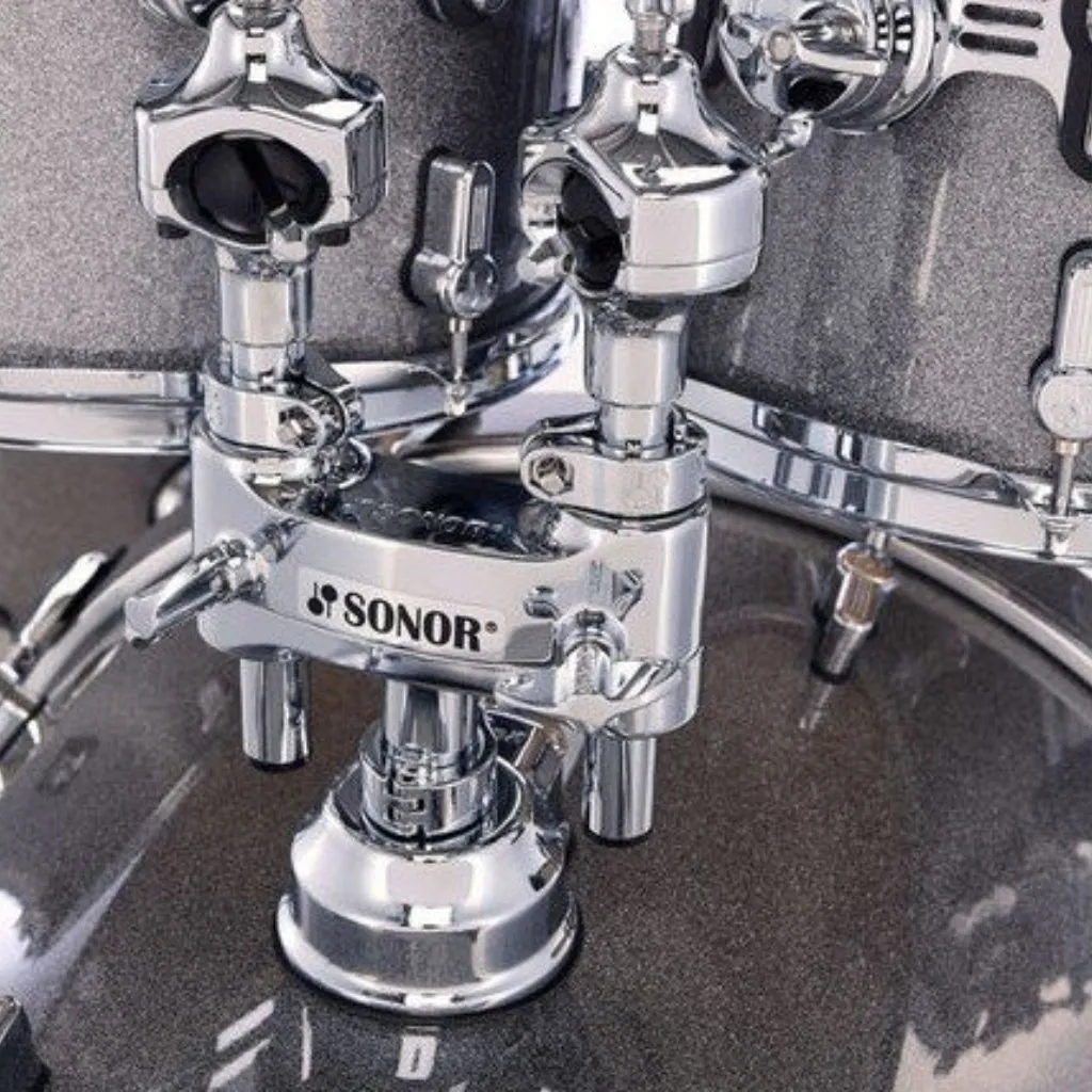 Sonor AQ2 Series Stage 5-Piece Shell Pack with 4000 series Hardware - Titanium Quartz