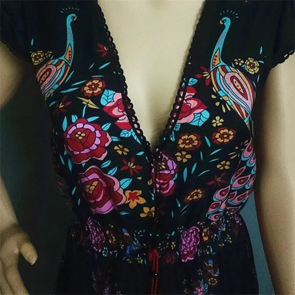Sophia Chiffon Beach Maxi Dress