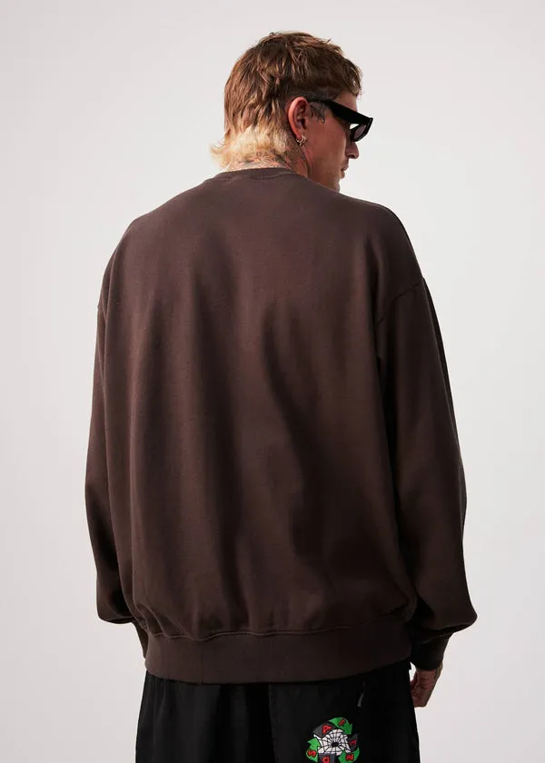 Spaced Recycled Crew Neck Jumper