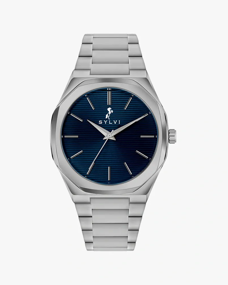 Specter Blue Silver Steel