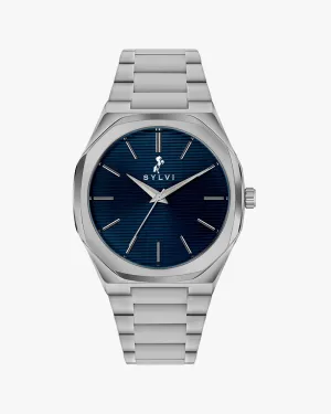 Specter Blue Silver Steel