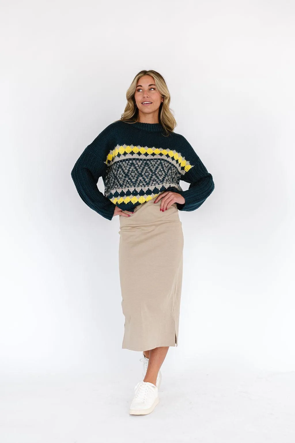 Spencer Skirt in Taupe