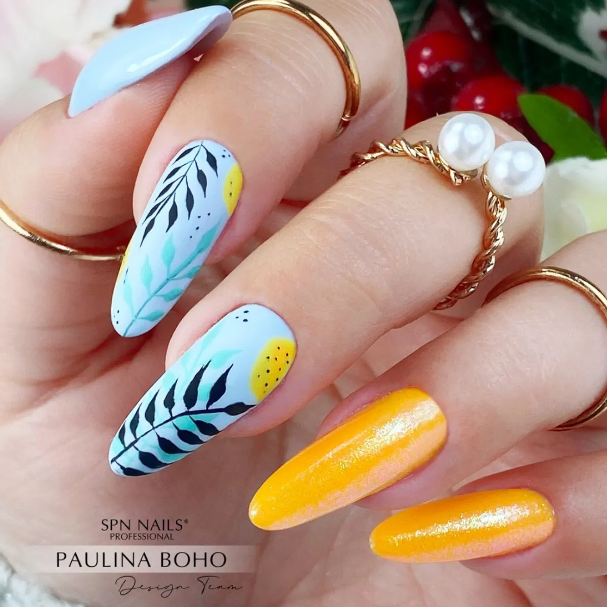 SPN Nails UV/LED Gel Polish 705 Neon Mandarine