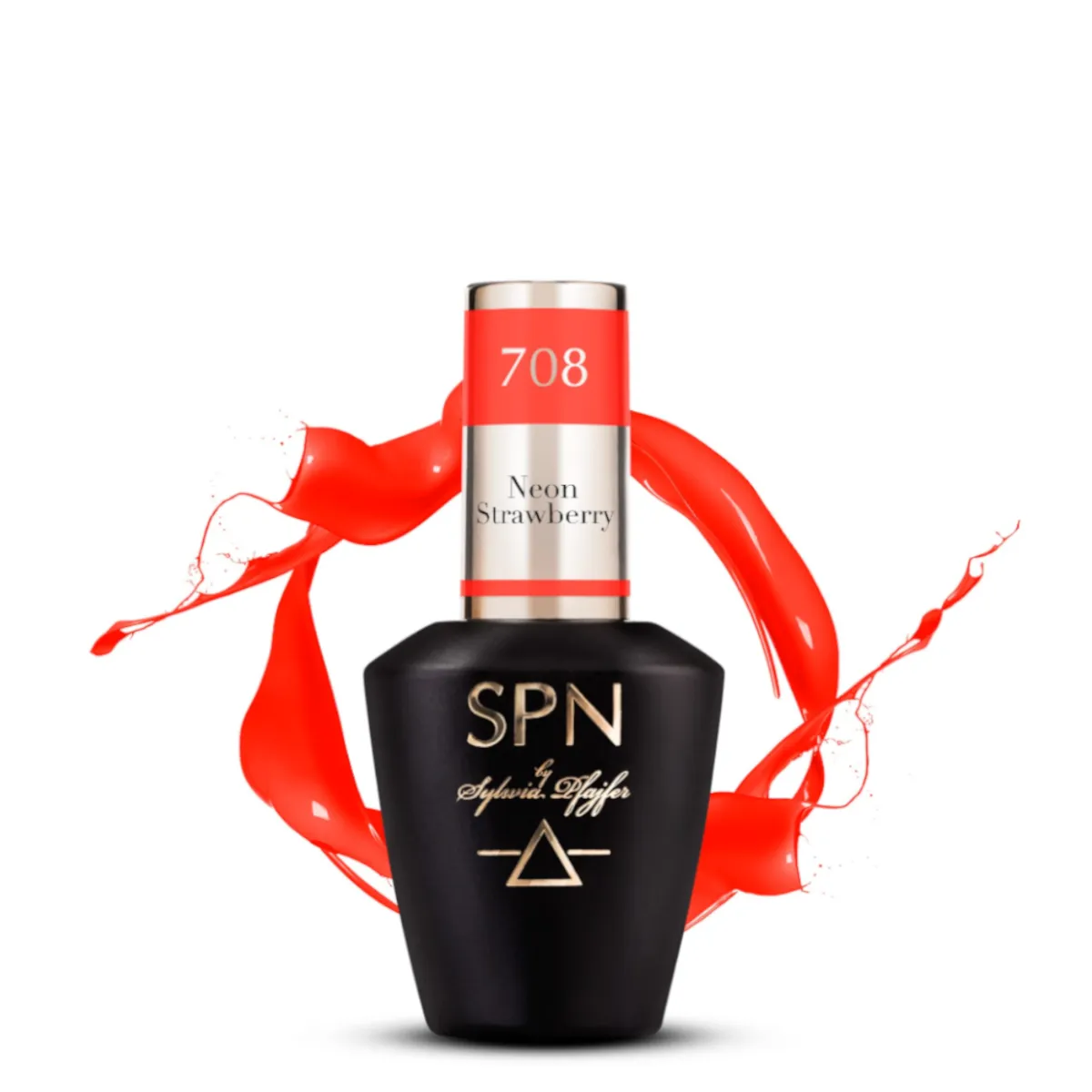 SPN Nails UV/LED Gel Polish 708 Neon Strawberry