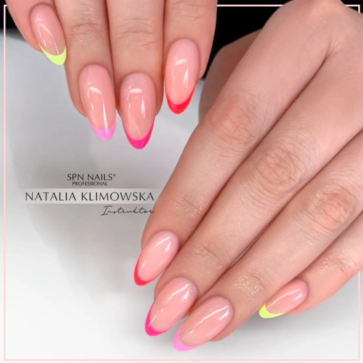 SPN Nails UV/LED Gel Polish 708 Neon Strawberry