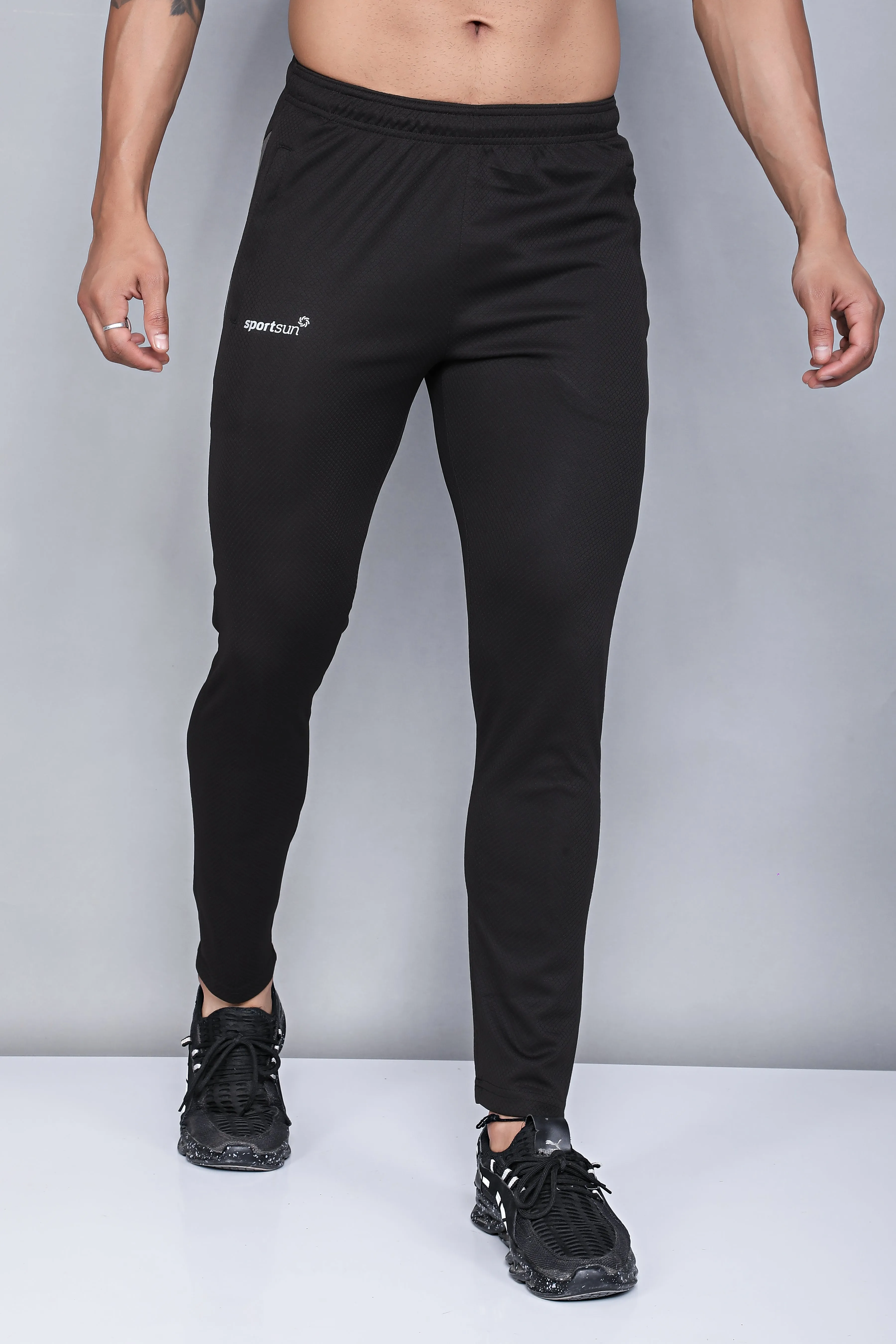 Sport Sun Nova Black Track Pant for Men