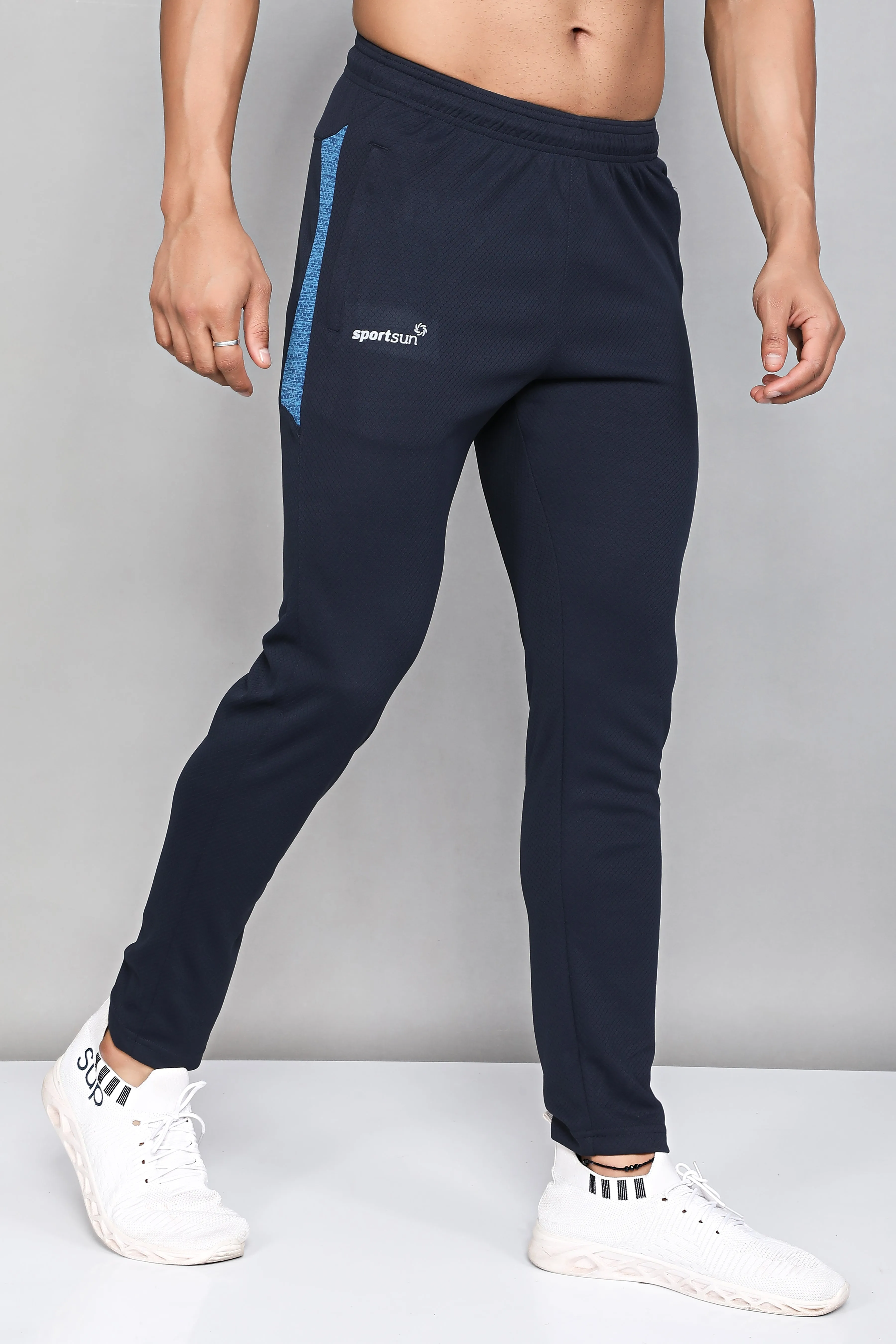 Sport Sun Nova Navy Blue Track Pant for Men