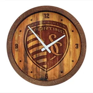 Sporting Kansas City: Branded "Faux" Barrel Top Clock